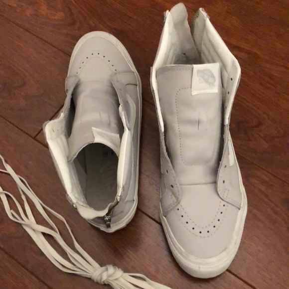 Leather High tip vans - Picture 2 of 2